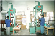 PTFE Automatic Moulding - In Process