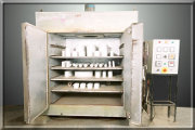PTFE Sintering Products in Oven